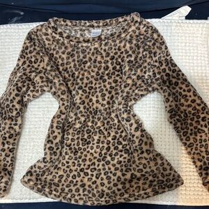 Leopard Print Kids Top